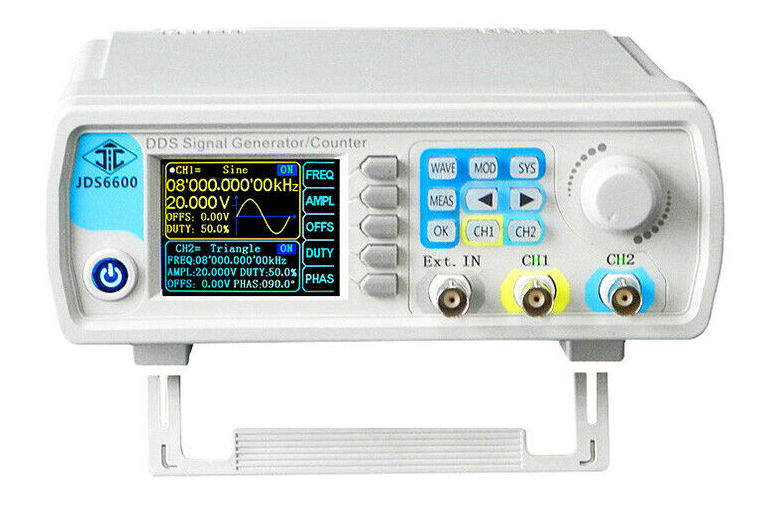 JDS6600 DDS Signal Generator és frekvenciamérő